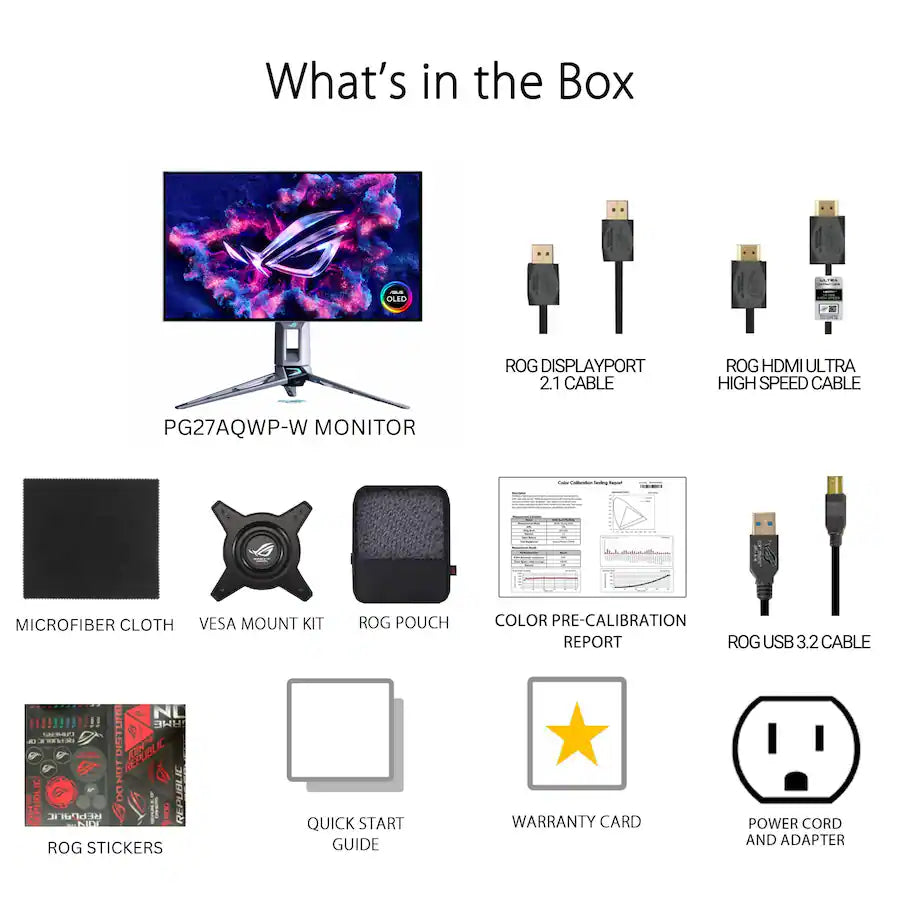 ASUS - ROG Swift 2K HD 720Hz OLED Gaming Monitor