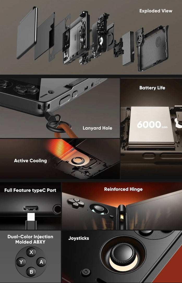 AYN Thor Pro: AMOLED Dual Screen Gaming Handheld