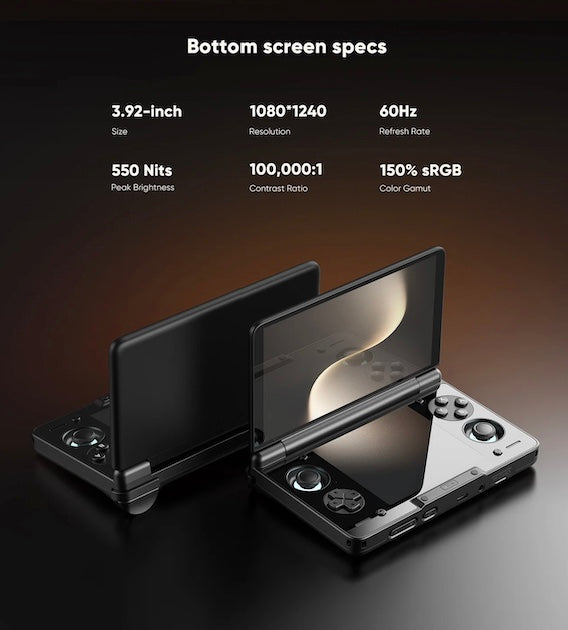 AYN Thor Pro: AMOLED Dual Screen Gaming Handheld