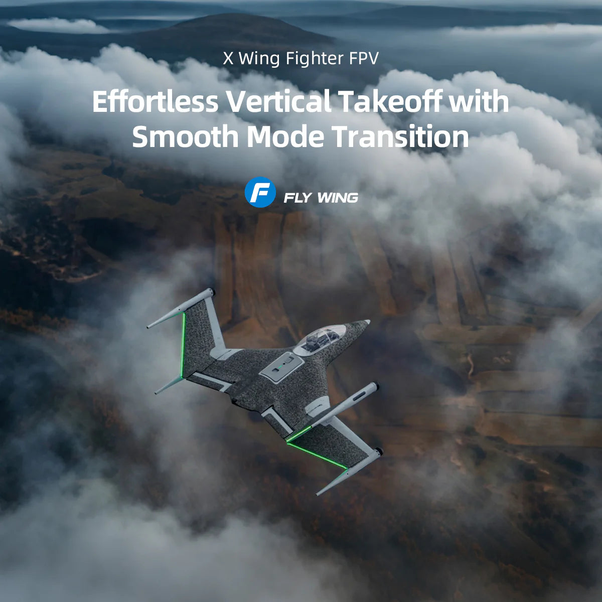 Flywing X Wing Fighter FPV