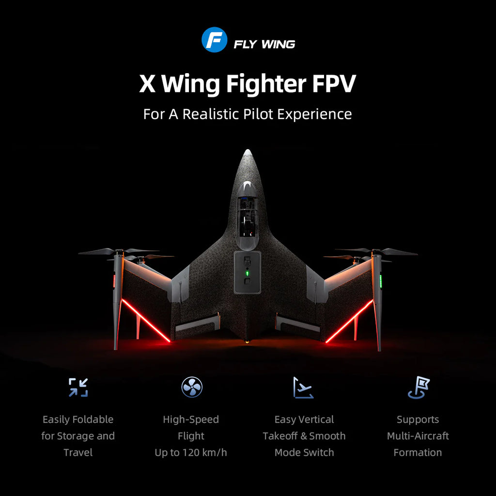 Flywing X Wing Fighter FPV