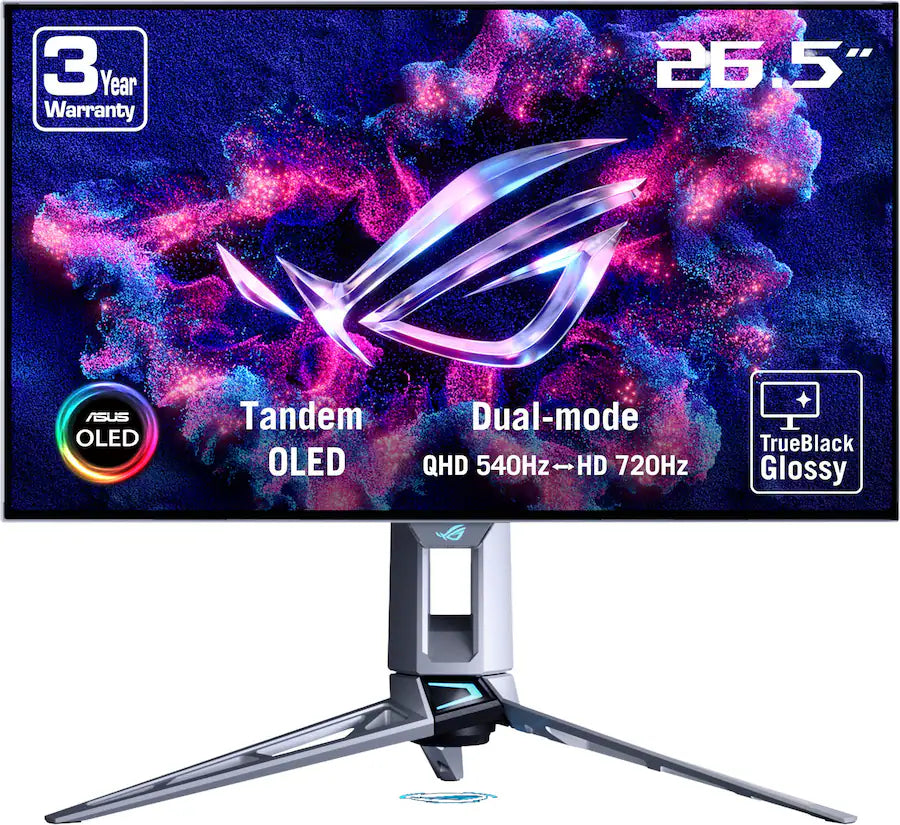 ASUS - ROG Swift 2K HD 720Hz OLED Gaming Monitor